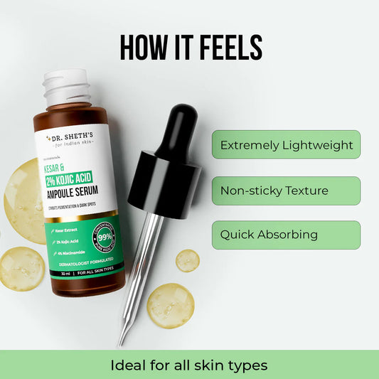 Dr. Sheth's Kesar & Kojic Acid Serum