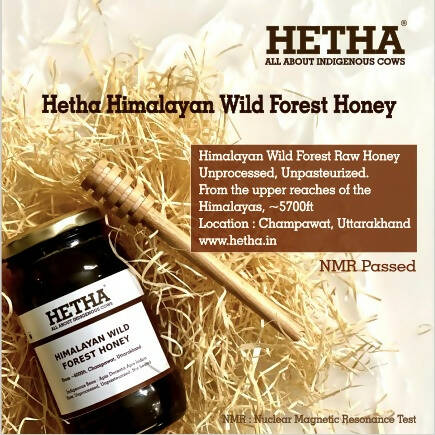 Hetha Pure Himalayan Wild Forest Raw Honey - NMR Passed | Unprocessed | Unpasteurized - diocart