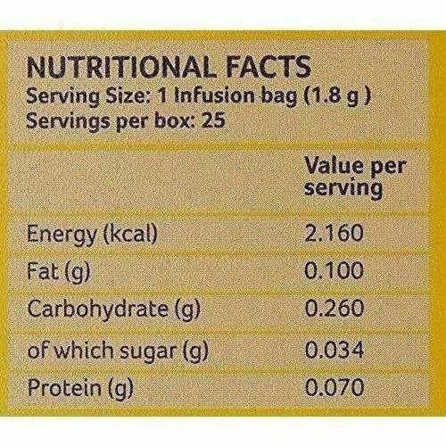 Organic India Tulsi Green Tea Lemon Ginger 25 Tea Bags - Distacart