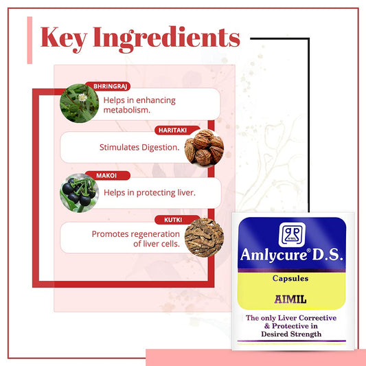 Aimil Ayurvedic Amlycure DS Capsules