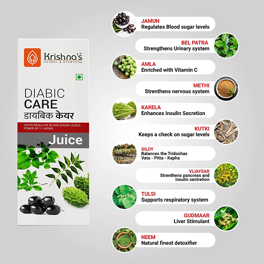 Krishna's Herbal & Ayurveda Diabic Care Juice