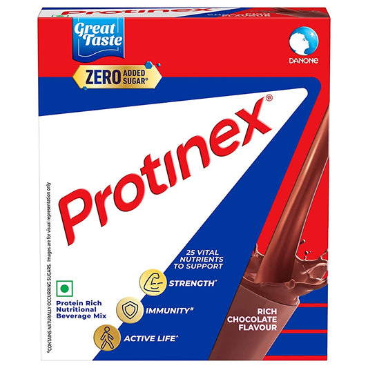 Protinex Powder - Health Supplement And Nutritional Protein Mix For Adults | Rich Chocolate Flavor Protinex Jar | Support Strength, Immunity & Active Life
