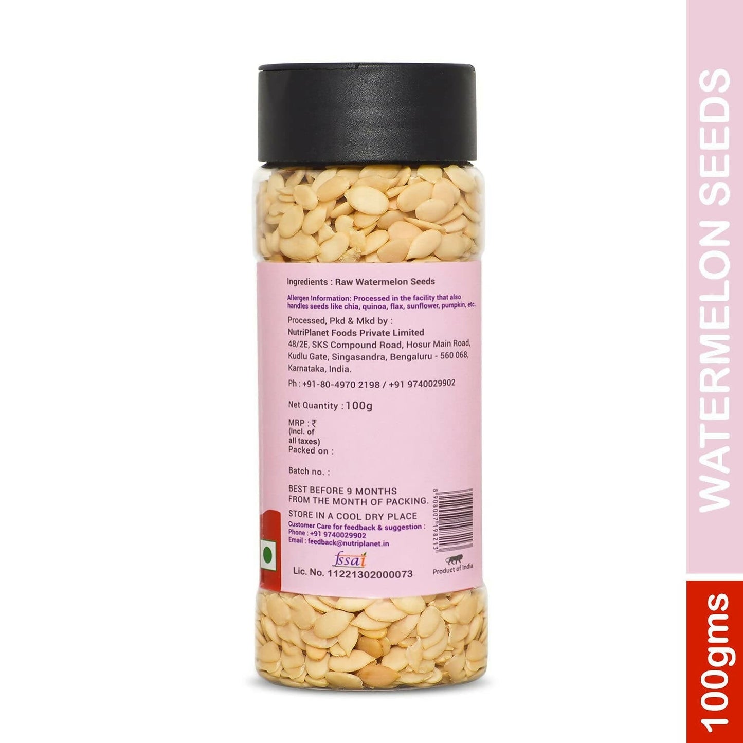 Fulsome Raw Watermelon Seeds - Distacart