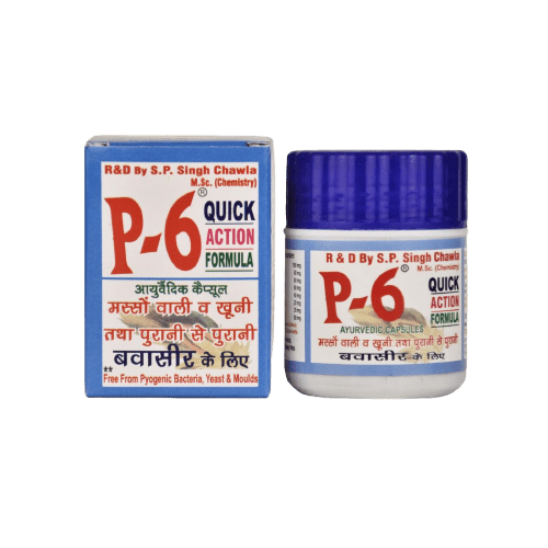 Ayurvedic P-6 Capsules