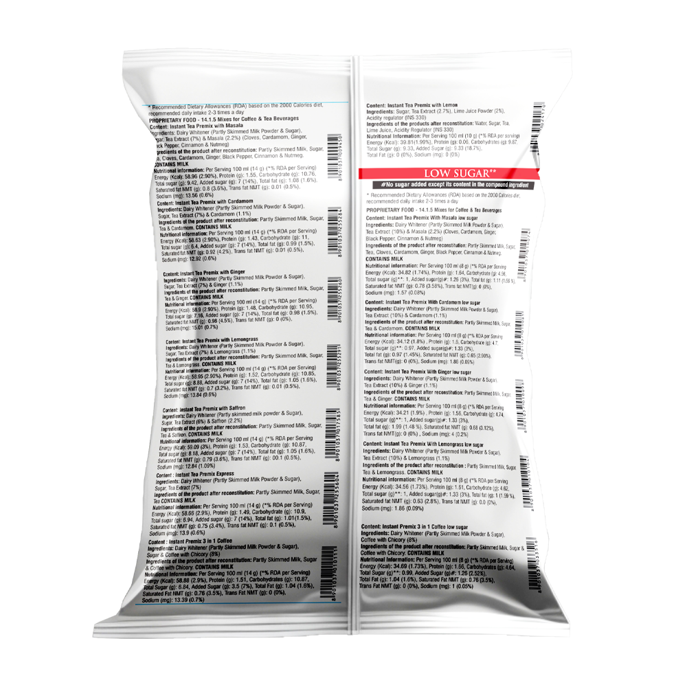 Girnar Instant Tea Premix With Lemon (1Kg Vending Pack)