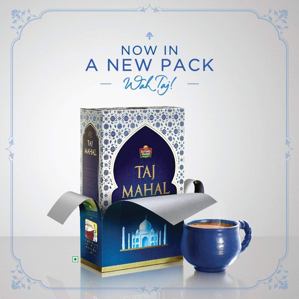 Brooke Bond Taj Mahal Tea - India's Premium Chai, Rich & Flavourful Tea