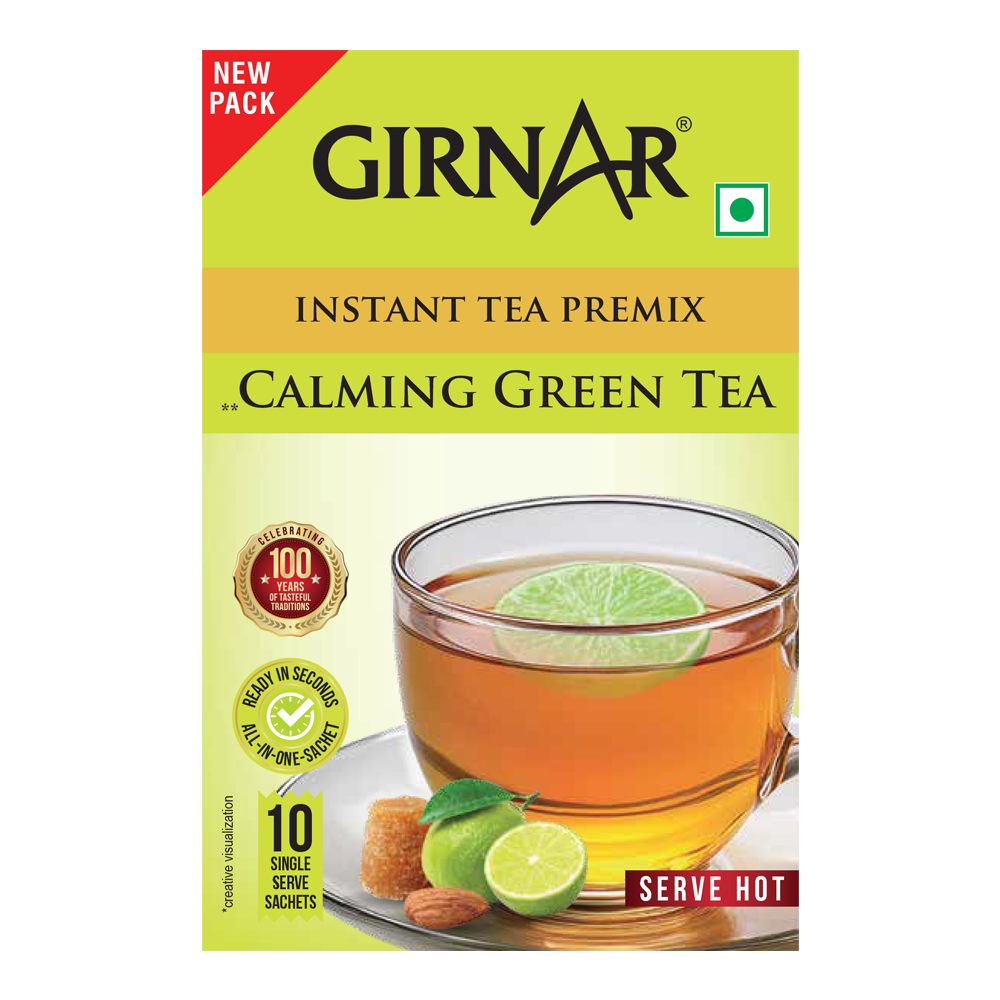 Girnar Instant Premix Calming Green Tea