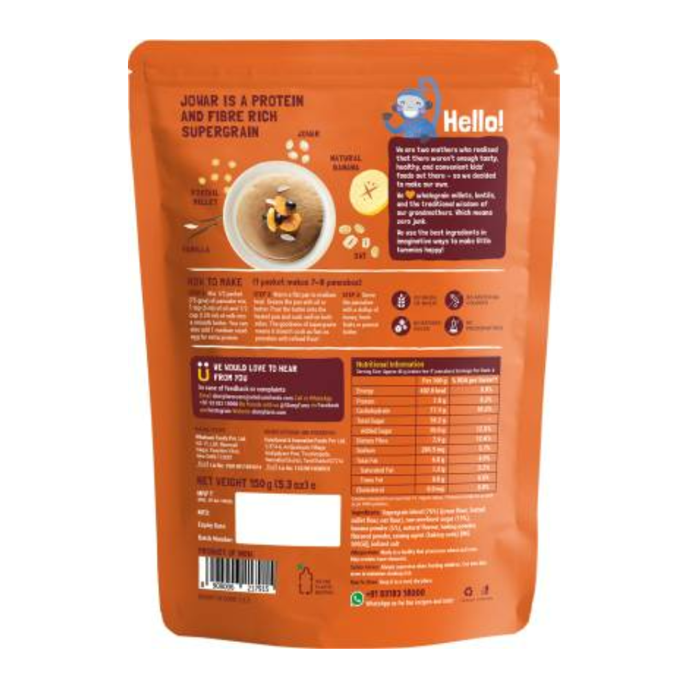 Slurrp Farm Chocolate Millet Pancake Mix