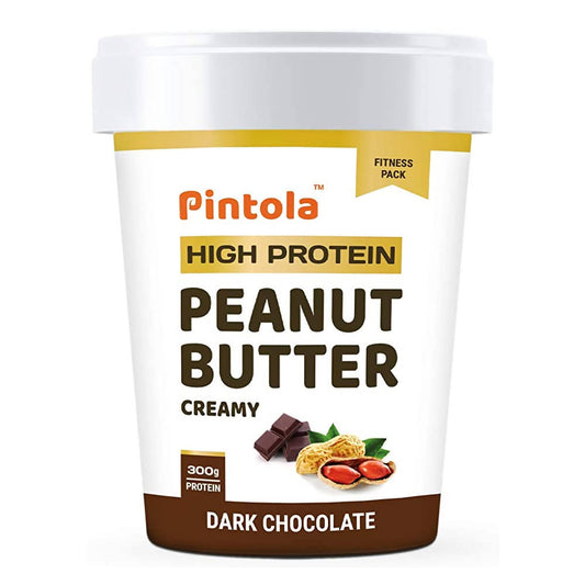 Pintola High Protein Dark Chocolate Creamy Peanut Butter - diocart