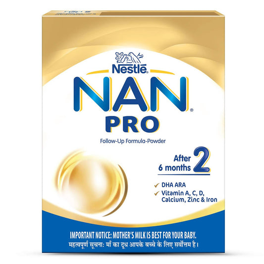 Nestle Nan Pro 2 Follow-Up Formula Powder After 6 Months Stage 2 For Infants