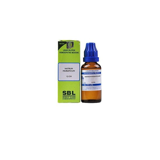 SBL Homeopathy Natrum Muriaticum Dilution