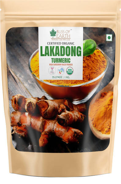 Bliss of Earth Lakadong Turmeric Powder - diocart