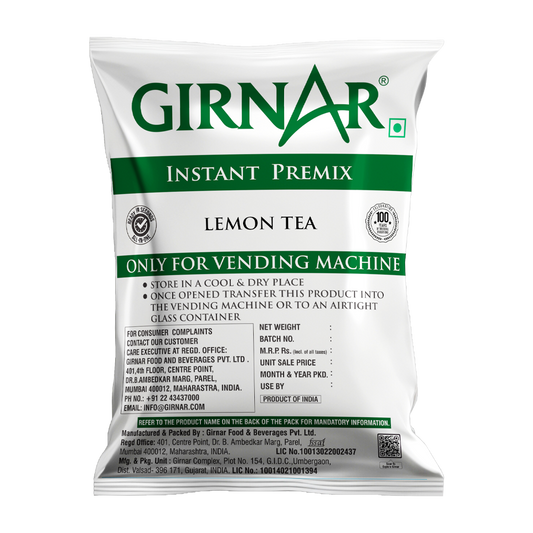 Girnar Instant Tea Premix With Lemon (1Kg Vending Pack)