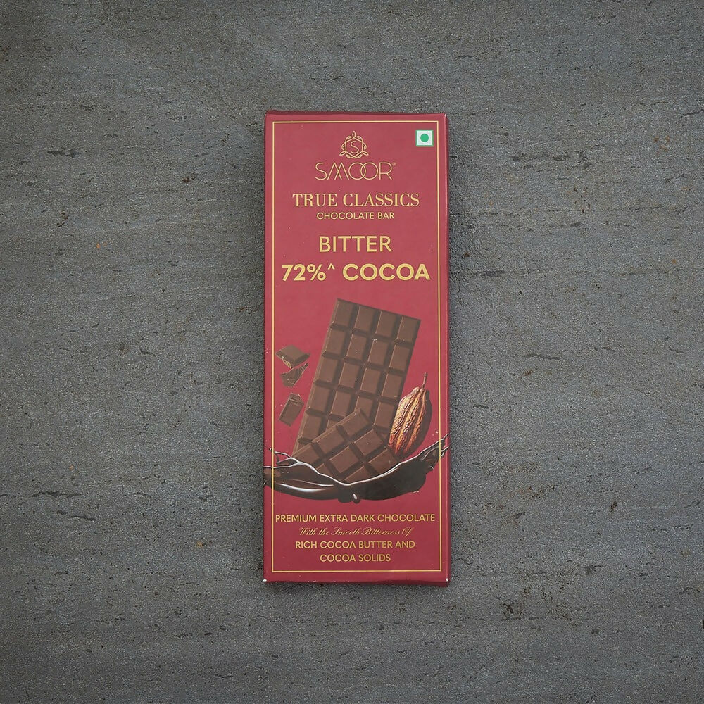 Smoor True Classics 72% Cocoa Extra Dark Chocolate