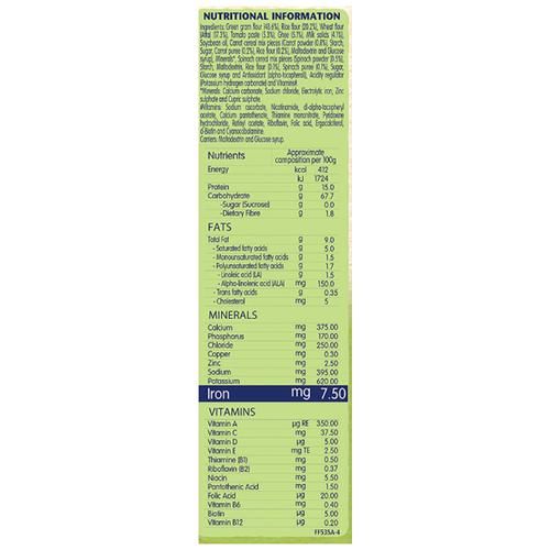 Nestle Cerelac Baby Cereal With Milk - Khichdi With Vegetables & Ghee