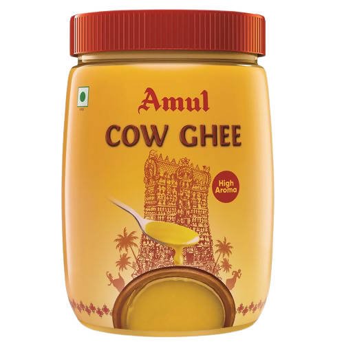 Amul High Aroma Cow Ghee | Desi Ghee with Rich Aroma | Certified Cultured Cow Ghee