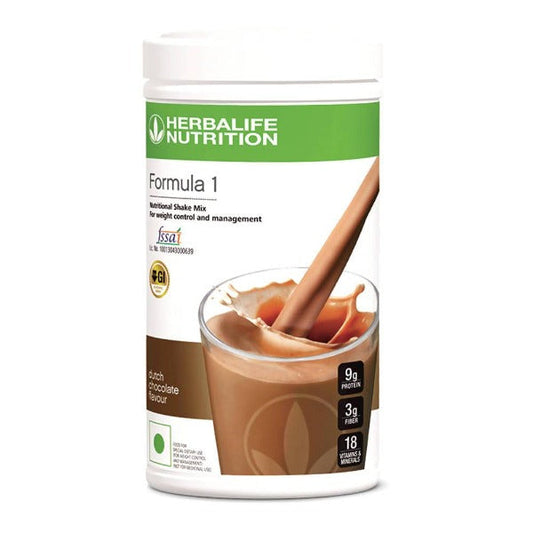 Herbalife Nutrition Formula 1 Nutritional Shake Mix - Dutch Chocolate Flavour - Distacart