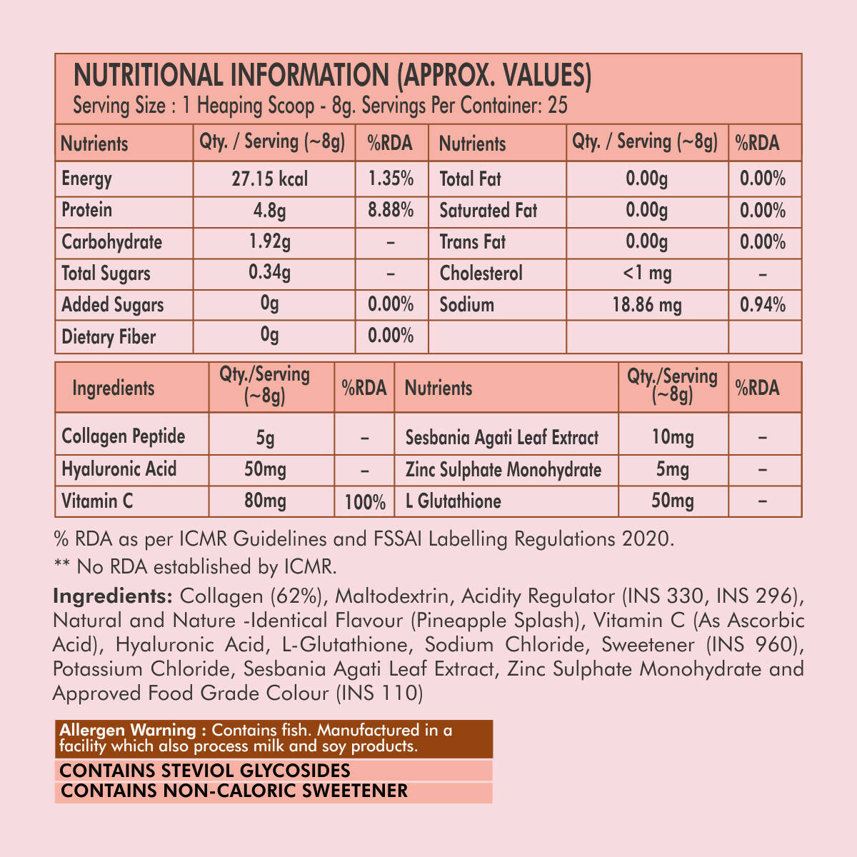 Fytika Let It Glow Collagen Powder