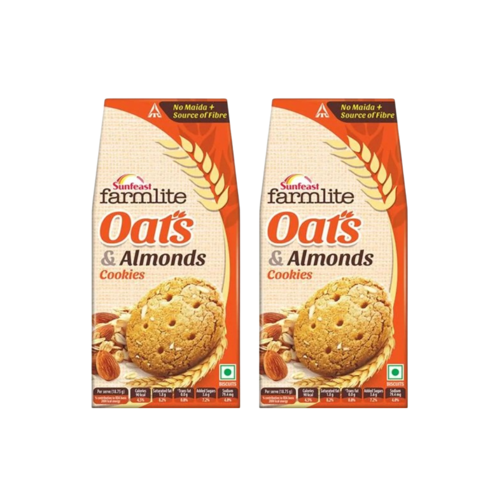 Sunfeast Farmlite Oats and Almonds - Distacart