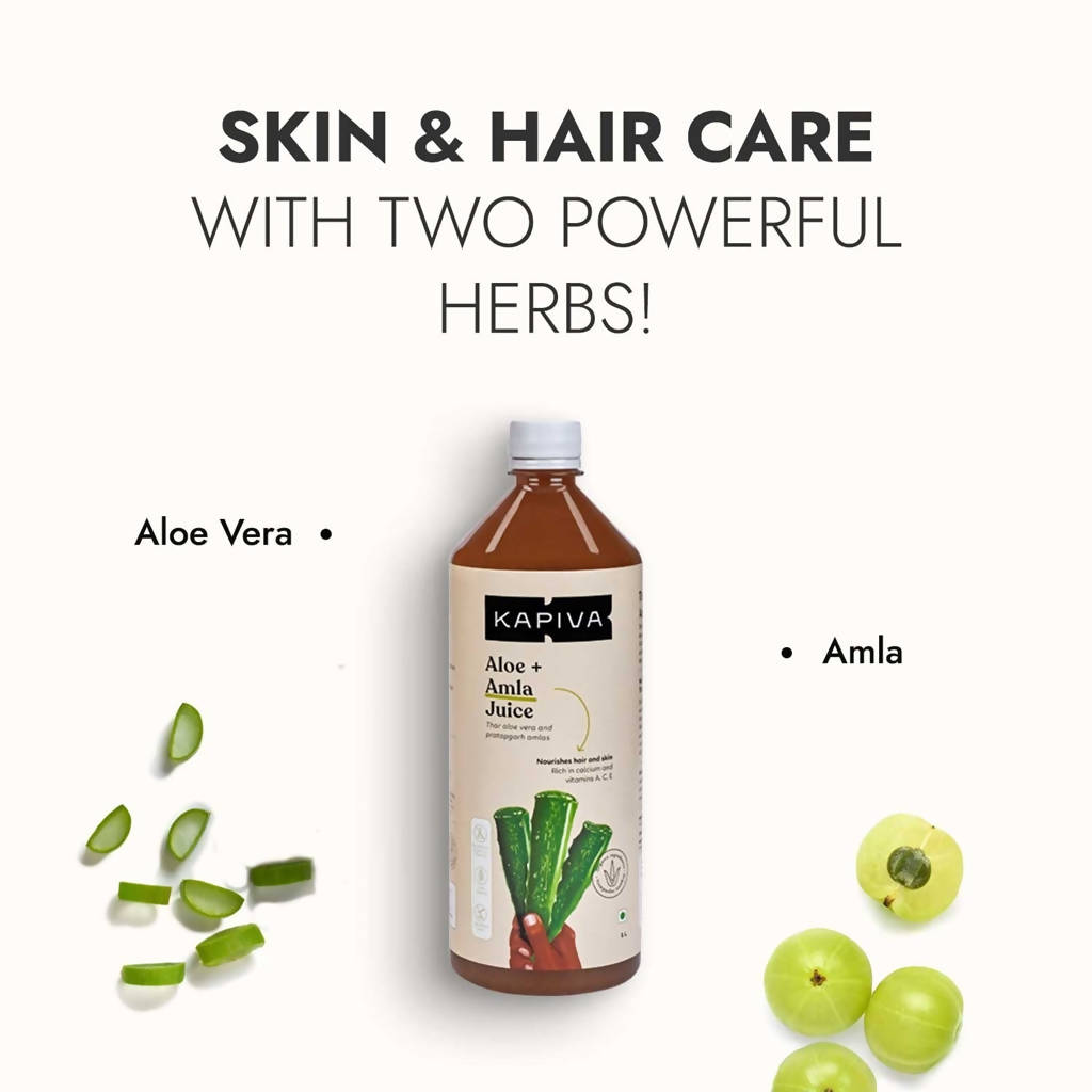Kapiva Ayurveda Aloe Vera Amla Juice - Distacart