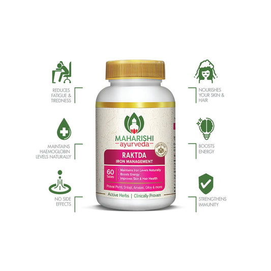 Maharishi Ayurveda Raktda Iron Tablets
