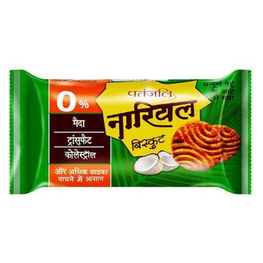 Patanjali Nariyal Biscuit (Pack of 10) - Distacart