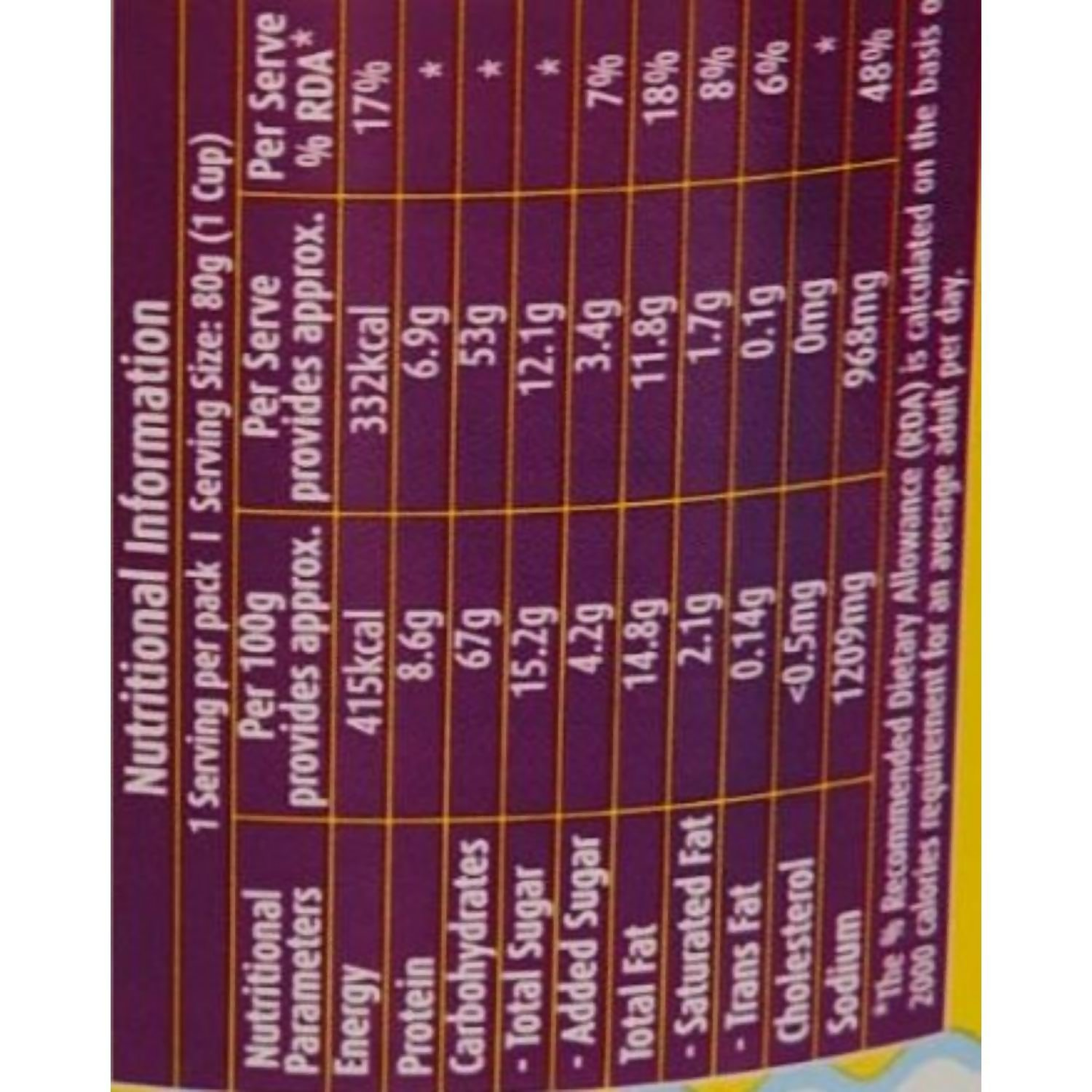 Suhana Cuppa Misal Refill Pouch Ready to Eat Instant Breakfast