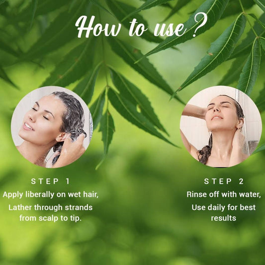 Biotique Fresh Neem Anti-Dandruff Shampoo With Conditioner