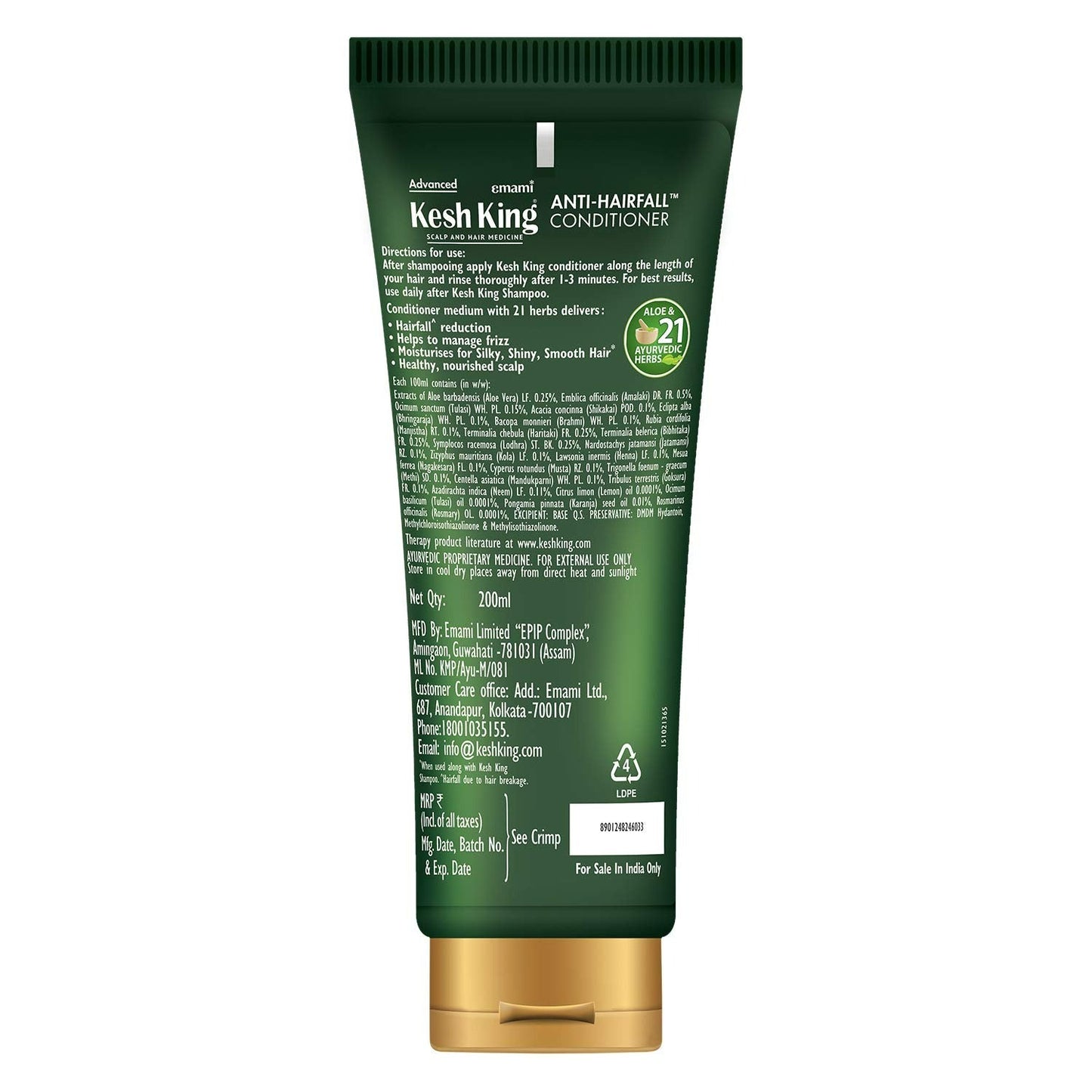Kesh King Ayurvedic Anti Hairfall Conditioner