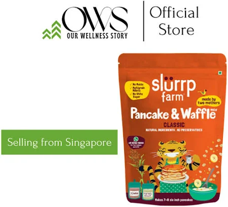 Slurrp Farm Chocolate Millet Pancake Mix - Distacart