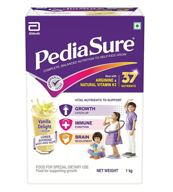 PediaSure Health and Nutrition Drink Powder for Kids Growth (Vanilla)