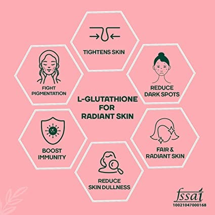 Mountainor L Glutathione Capsules for Healthy & Radiant Skin Capsules - Distacart
