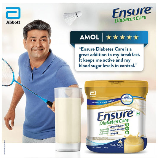 Ensure Diabetes Care Powder Vanilla Flavour - Sugar Free Health Drink