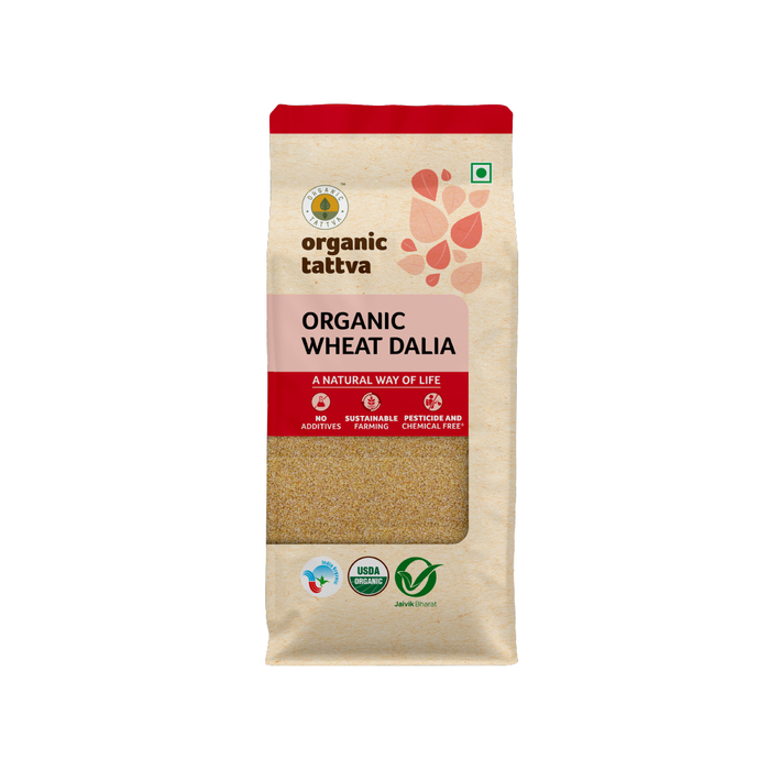 Organic Tattva Wheat Dalia