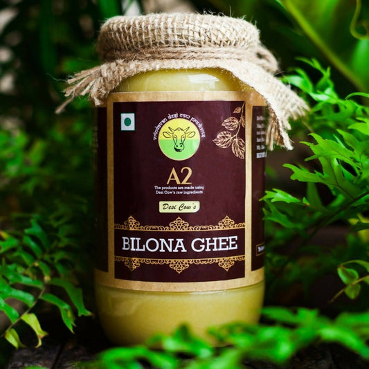 A2 Organics Desi Gir Cow A2 Bilona Ghee | Cultured Ghee | Vedic Bilona Method Ghee