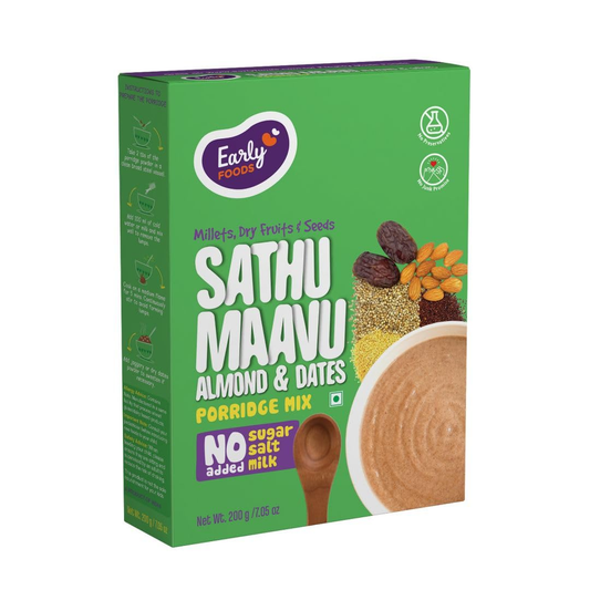 Early Foods Organic Sattu Maavu Porridge Mix