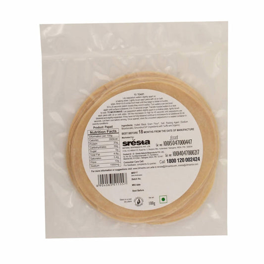 24 Manthra Organic Pappadam