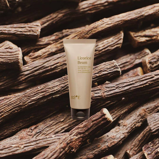 82°E By Deepika Padukone Licorice Beam SPF 40 PA+++ Sunscreen Gel With Licorice and Ceramides, UVA/UBA