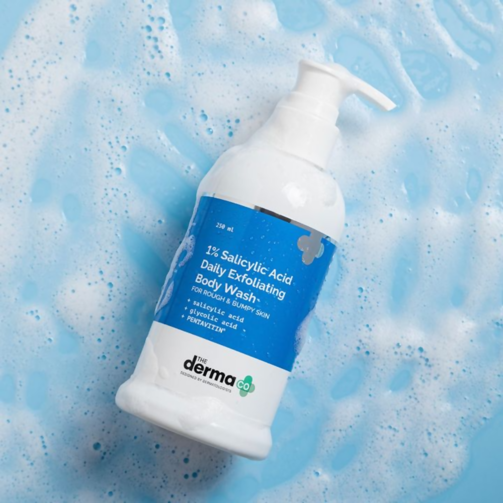 The Derma Co 1% Salicylic Acid Daily Exfoliating Body Wash - Distacart