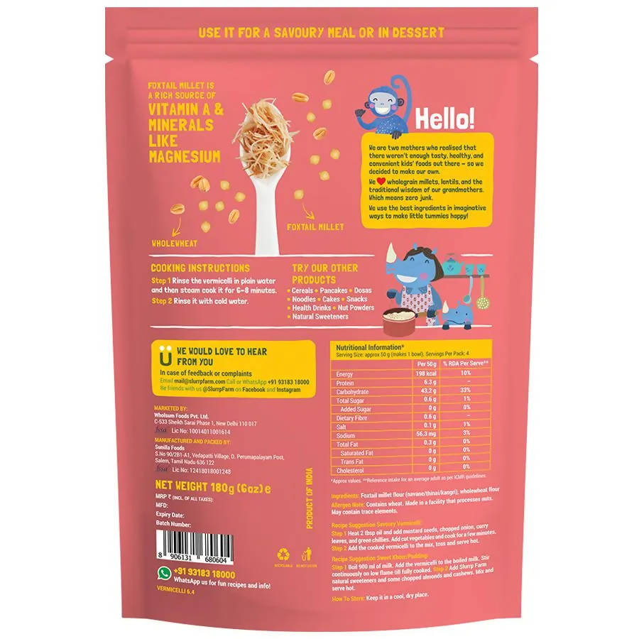 Slurrp Farm Foxtail Millet Vermicelli