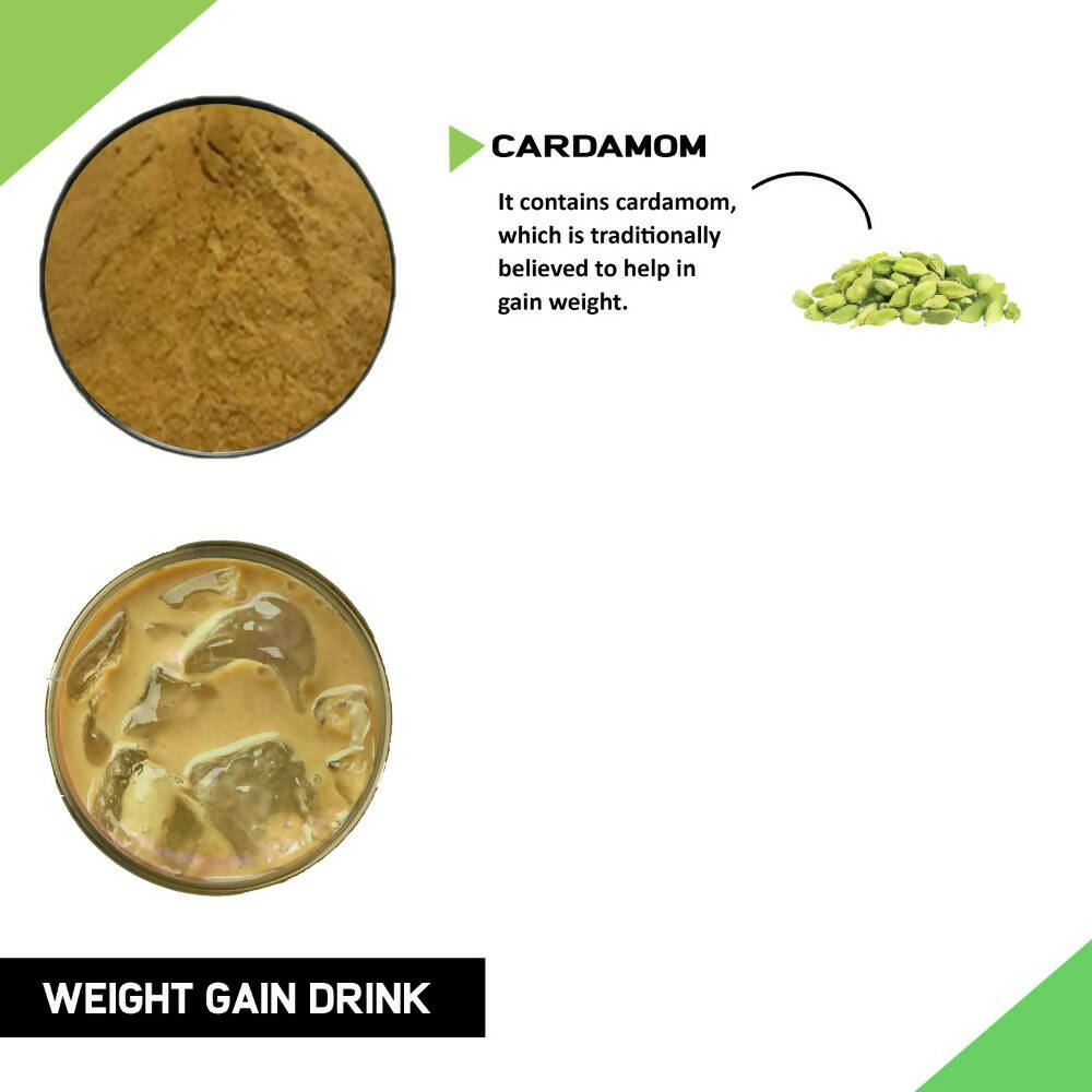 Just Vedic Weight Gain Drink Mix - diocart