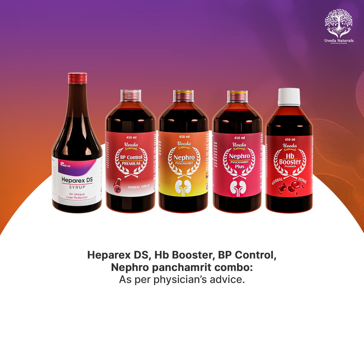 Uveda Naturals 5-in-1 Combo