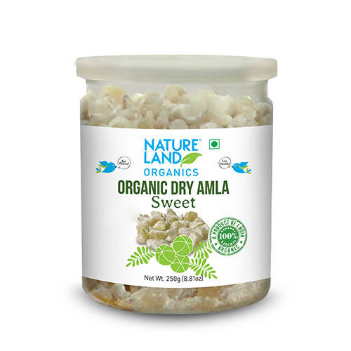 Nature Land Organics Dry Amla Candy Sweet