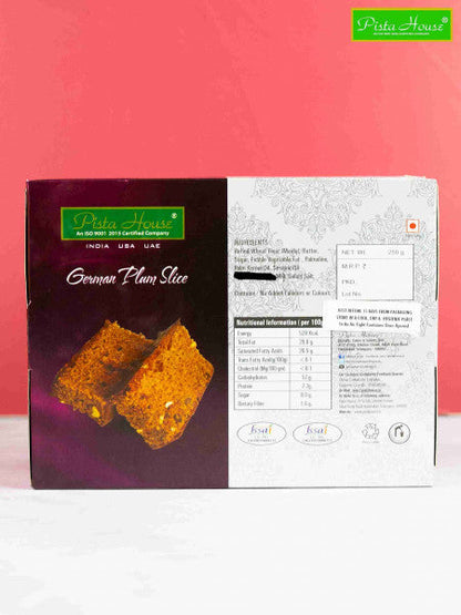 Pista House German Plum Slice