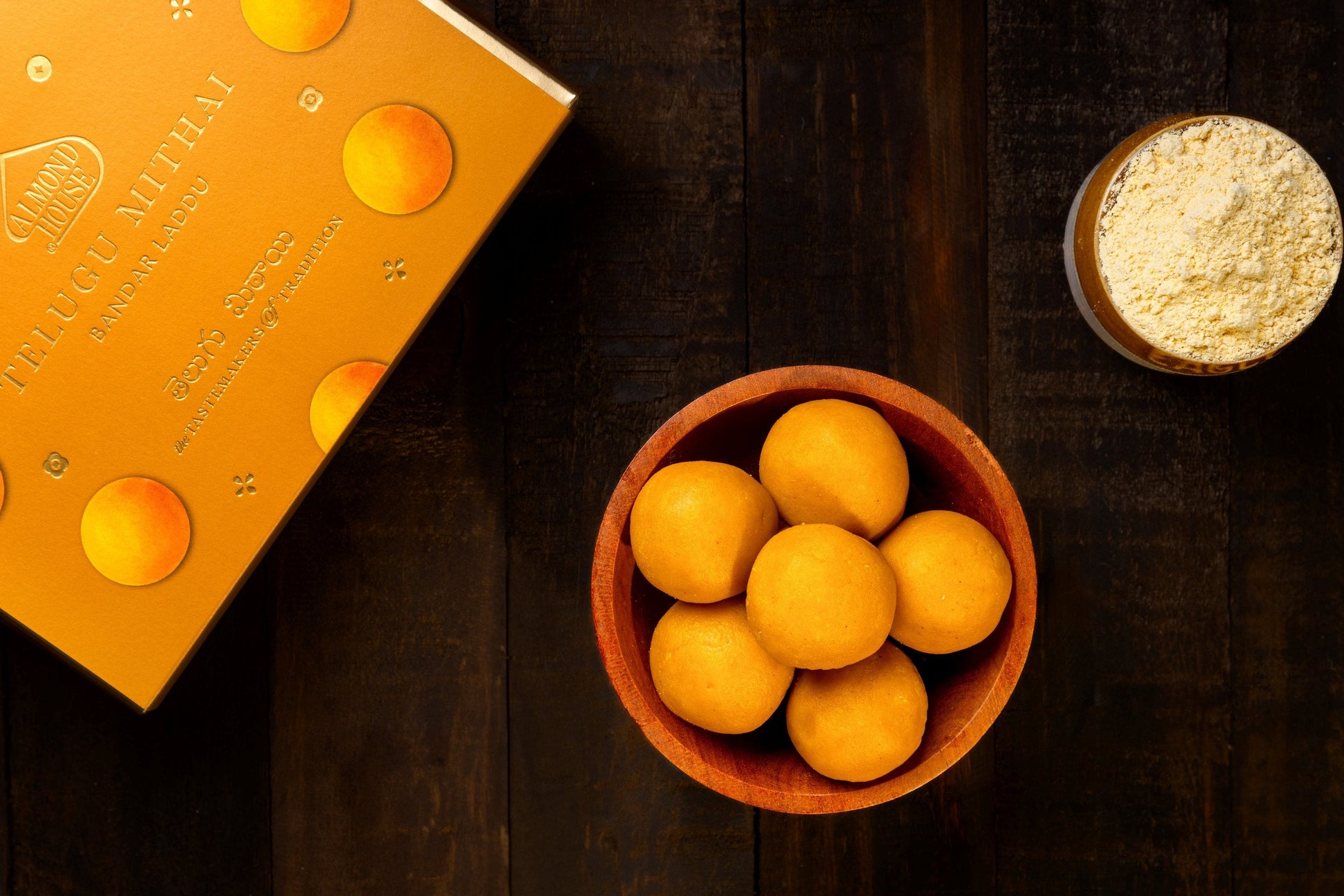 Almond House Bandar Laddu (MAP) - Distacart