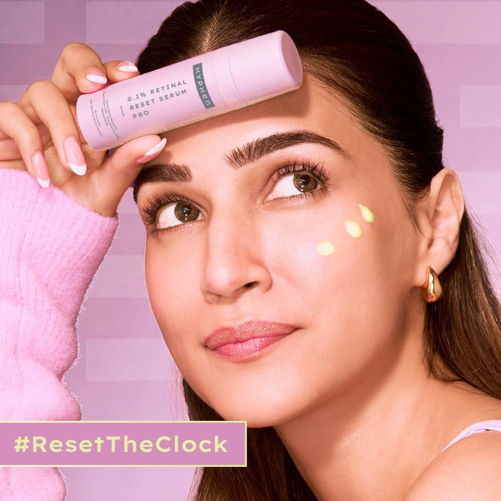 Hyphen By Kriti Sanon 0.1% Retinal Reset Serum Pro Anti Ageing Face Serum, Reduces Fine Lines & Wrinkles, Boosts Collagen