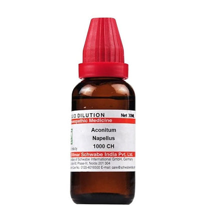 Dr. Willmar Schwabe India Aconitum Napellus Dilution