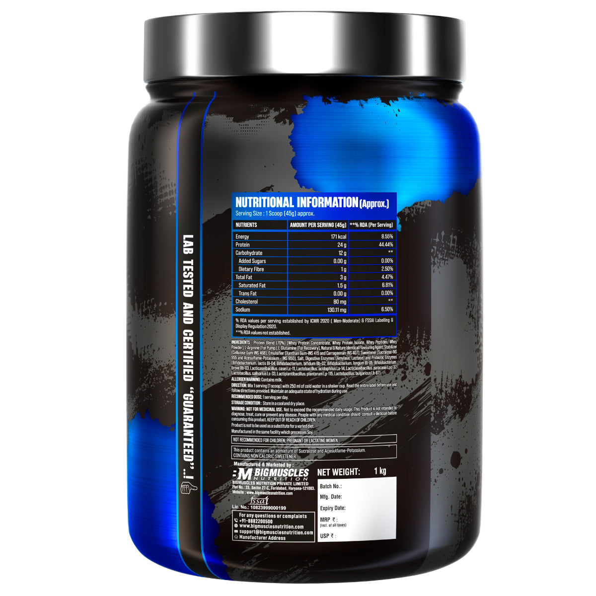 Big Muscles Nutrition Prime Protein