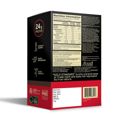 Optimum Nutrition Gold Standard 100% Whey Protein Powder (Double Rich Chocolate)-152 gm