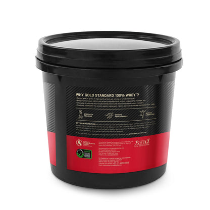 Optimum Nutrition Gold Standard 100% Whey Protein Powder (Double Rich Chocolate) 4kg & Micronised Creatine Powder (Unflavoured) 250gm